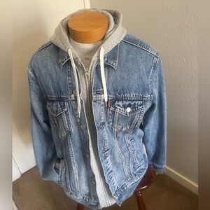 Levi's Blue Lightweight Shirt Jacket Casual Essential